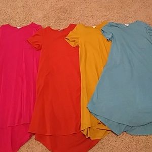 Lot of 4 Lularoe Carly's.